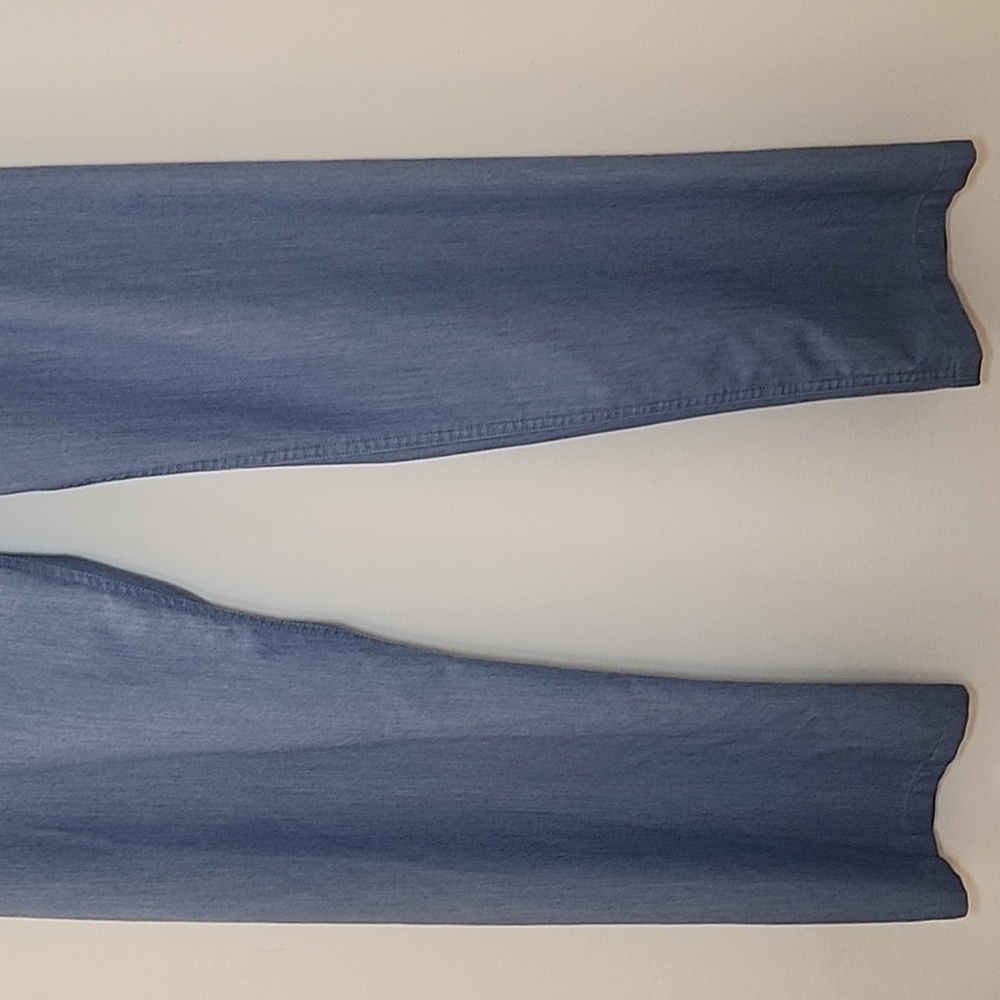 Figs Womens Tall Technical Collection Chambry Blue Straight Legged Pants Size S - Picture 10 of 16